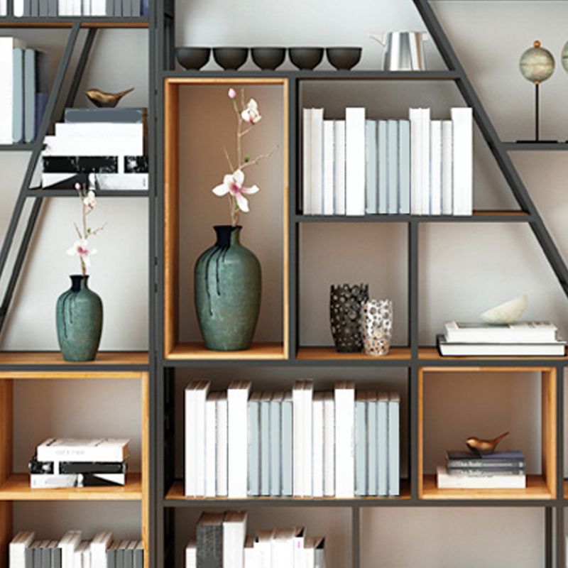 Libreria moderna di libreria in metallo da 10 "W con scaffali