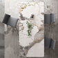 Modern Dining Rectangle Table Dining Stone Table for Home Use Clearhalo 'Dining Tables & Seating' 'Dining Tables' 'dining_table' 'furn' 'furn_dining_table' 'Furniture' 'Kitchen & Dining Furniture' 1200x1200_cbeb7066-2327-4e33-8976-7a240bff0ba6
