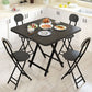 Industrial Extendable MDF Dining Table Square Standard Dining Table for Kitchen Clearhalo ' dining_table' 'Dining Tables & Seating' 'Dining Tables' 'furn' 'furn_dining_table' 'Furniture' 'furniture_dining_table' 'Kitchen & Dining Furniture' 'kitchen&dining_furn' 'kitchen' 'kitchen_dining_table' 1200x1200_cbede7d5-5796-4805-b2f7-e710caff64ca