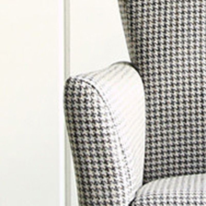 Bedroom Arms Included Basic Four Leg Track Arms Fixed Back Arm Chair