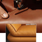 Contemporary Cushions Standard Sofa Leather Flared Arm Sofa for Living Room