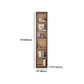 Solid Wood Bookcase Contemporary Style Bookshelf for Home Office Study Room Clearhalo 'Bookcases' 'furn' 'furn_bookcases' 'Furniture' 'Office Furniture' 1200x1200_cbf2a76c-650d-4a5d-aebb-2024ca0f0cf0