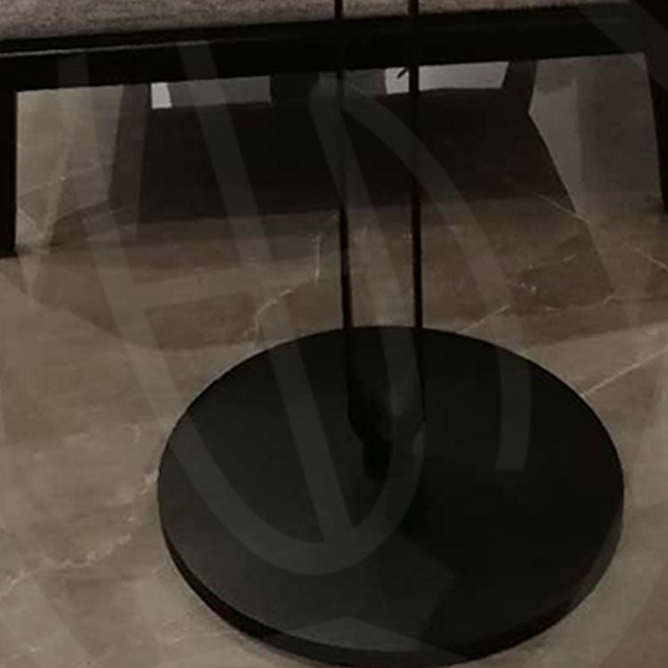 Design di base di base di piedistallo rotondo tavolo in legno solido tavolino in stile nordico