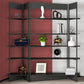 Industrial Style Bookshelf 5-Shelf Open Bookcase for Home Office Clearhalo 'Bookcases' 'furn' 'furn_bookcases' 'Furniture' 'furniture_bookcases' 'kitchen' 'kitchen_bookcases' 'Living Room Furniture' 'Office Furniture' 1200x1200_cbf75e44-d0e4-4cbf-973a-43bd637cad6f