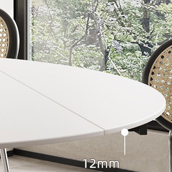 Dining Room Dinner Kitchen Table Modern Tulip Base Dining Table Clearhalo 'Dining Tables & Seating' 'Dining Tables' 'dining_table' 'furn' 'furn_dining_table' 'Furniture' 'Kitchen & Dining Furniture' 1200x1200_cbf95cc4-67d2-48eb-b4a4-f8d5c2176bed