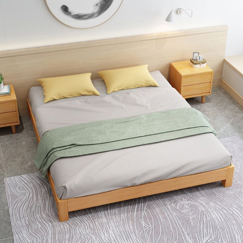 Modern Bed Frame Mattress Included Bed with Custom Four Legs Clearhalo 'Bedroom Furniture' 'Beds' 'furn' 'furn_beds' 'Furniture' 1200x1200_cbfaa71b-5663-4be5-8f71-527eb2a84dfd