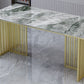 Luxury Sintered Stone Top Dining Table Rectangle Indoor Table with Double Pedestal Base Clearhalo ' dining_table' 'Dining Tables & Seating' 'Dining Tables' 'furn' 'furn_dining_table' 'Furniture' 'furniture_dining_table' 'Kitchen & Dining Furniture' 'kitchen&dining_furn' 'kitchen' 'kitchen_dining_table' 1200x1200_cbfc8601-6a9d-4634-90d5-06954e3ecb7f