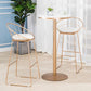 Round 1/2/3/4 Pieces Pub Dining Set Modern Metal Living Room Counter Height Set Clearhalo 'Bar Furniture' 'furn' 'furn_home_bar_bar_sets' 'Furniture' 'Home Bars & Bar Sets' 'home_bar_bar_sets' 'Kitchen & Dining Furniture' 1200x1200_cbfca57a-17ad-4231-ad52-e4f577bb21b1