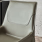 Modern Solid Back Side Chair with Faux Leather Legs Indoor Upholstered Dining Chair