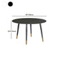 Traditional Luxury Dining Table Stone and Metal Round Tripod Base Dining Table Clearhalo 'Dining Tables & Seating' 'Dining Tables' 'dining_table' 'furn' 'furn_dining_table' 'Furniture' 'furniture_dining_table' 'Kitchen & Dining Furniture' 'kitchen' 'kitchen_dining_table' 1200x1200_cc012182-73b6-468b-a155-ac1fb2140cfe