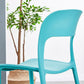 Scandinavian Armless Dining Chairs Plastic Indoor Open Back Side Chair Clearhalo ' kitchen&dining_furn' 'Dining Chairs' 'Dining Tables & Seating' 'dining_chair' 'furn' 'furn_dining_chair' 'Furniture' 'furniture_dining_chair' 'Kitchen & Dining Furniture' 'kitchen' 1200x1200_cc01cde2-ee48-4578-983a-39e7b88a3068