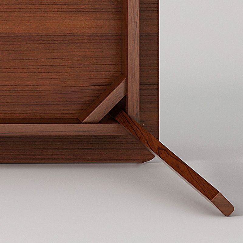 Modern Wooden Office Desk Rectangle Writing Desk with 4 Legs for Bedroom