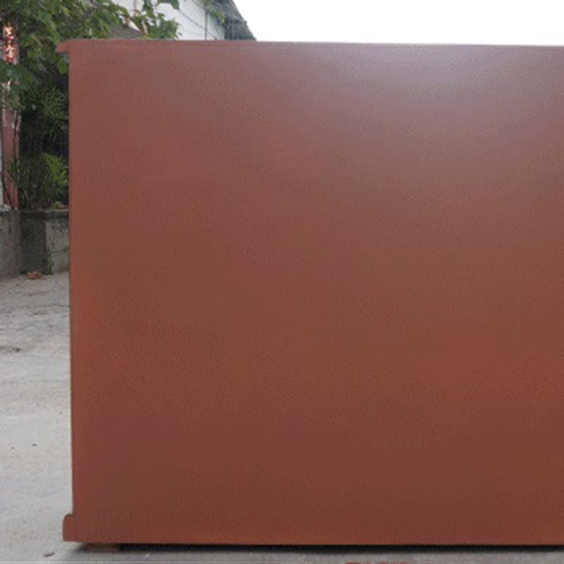 Armoire à accent rectangle industriel armoire avec portes avec portes