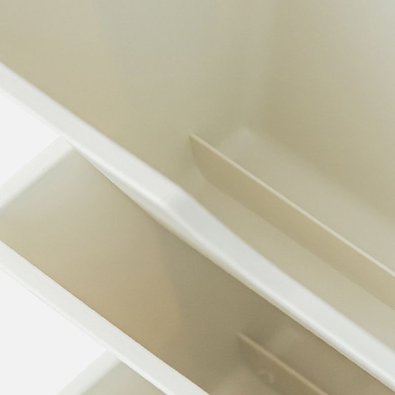 Contemporary Plastic/Acrylic Book Shelf Closed Back Bookcase Clearhalo 'Bookcases' 'furn' 'furn_bookcases' 'Furniture' 'Office Furniture' 1200x1200_cc031a7c-b585-4e35-a9b9-b67ae2aff92e