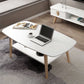 North European Wooden Coffee Table Rectangle 4 Legs 1 Coffee Table