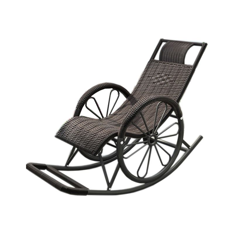 Chaise à bascule de roquage de roquage contemporain