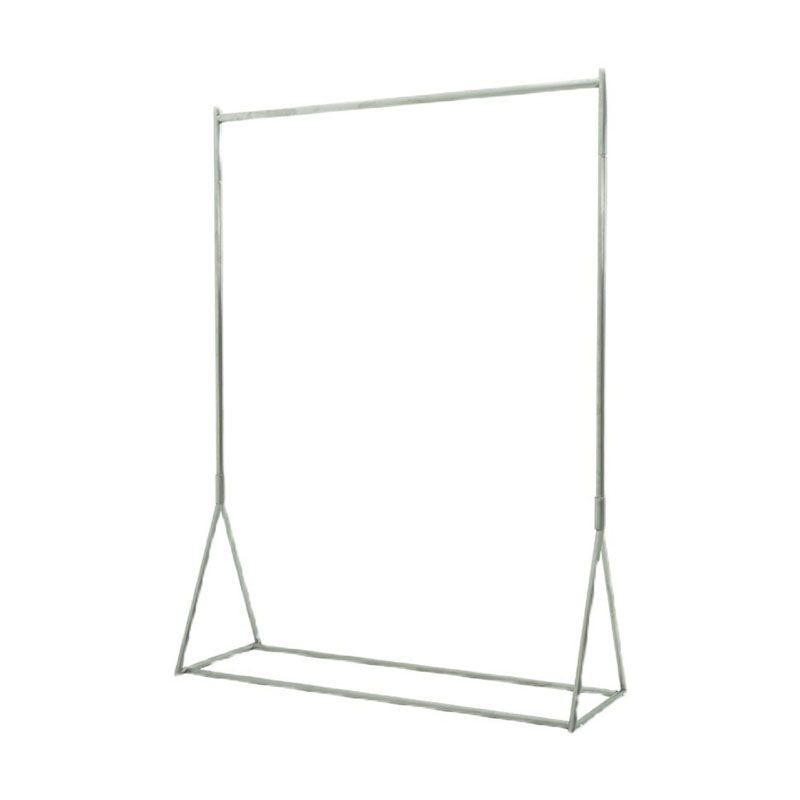 Industrial Style Coat Hanger Free Standing Stainless Steel Coat Rack