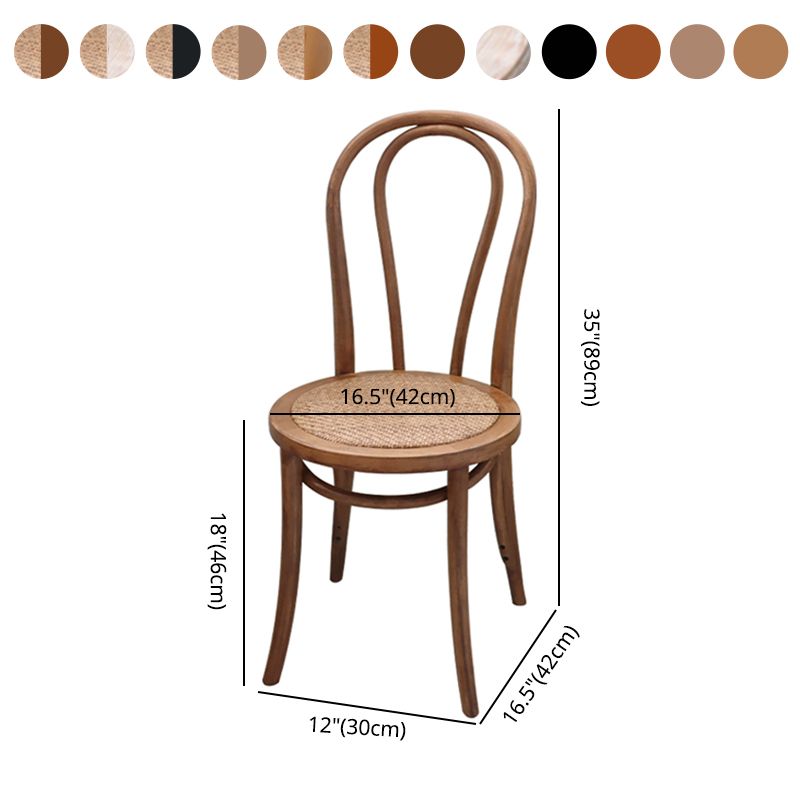 Contemporary Solid Beech Wood Chairs Windsor Back Side Dining Chair Set Clearhalo ' kitchen&dining_furn' 'Dining Chairs' 'Dining Tables & Seating' 'dining_chair' 'furn' 'furn_dining_chair' 'Furniture' 'furniture_dining_chair' 'Kitchen & Dining Furniture' 'kitchen' 1200x1200_cc06ce52-469d-4b15-b07b-159a1477b018