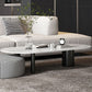Glam 3 Legs Cocktail Table Oval Coffee Cocktail Table for Living Room Clearhalo 'Coffee & Accent Tables' 'Coffee Tables' 'coffee_tables' 'furn' 'furn_coffee_tables' 'Furniture' 'Living Room Furniture' 1200x1200_cc07c47c-dbb6-4606-b3f5-82c35d79ade2