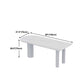 Modern Stone Top Oval Dinette Table Wood Tripod Base Dining Table in White Clearhalo 'Dining Tables & Seating' 'Dining Tables' 'dining_table' 'furn' 'furn_dining_table' 'Furniture' 'furniture_dining_table' 'Kitchen & Dining Furniture' 'kitchen' 'kitchen_dining_table' 1200x1200_cc0ae1e3-c8ce-47dd-a8c2-79bdf44a17a2