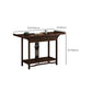 Wood Hall Console Table Mid Century Modern Rectangle End Table