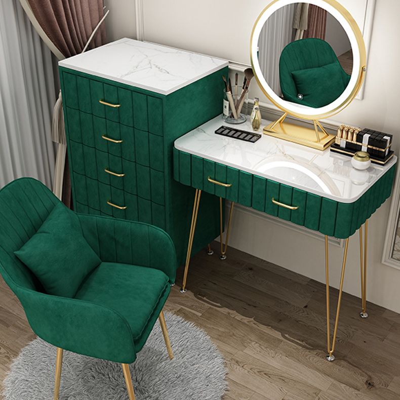 Slate Vanity Desk Removable Vanity Makeup Vanity Set for Bedroom Clearhalo 'Bedroom Furniture' 'furn' 'furn_makeup_vanities' 'Furniture' 'Makeup Vanities' 'makeup_vanities' 1200x1200_cc0bc42e-2ef3-4a90-bf37-ebc7595e86d0