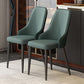 Faux Leather Dining Chair Industrial Style Parsons Side Chair