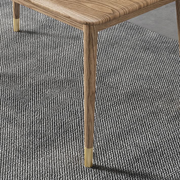 Ash Wood Dining Table Luxury Style 4 Legs Base Solid Wood Table for Dining Room Clearhalo ' dining_table' 'Dining Tables & Seating' 'Dining Tables' 'Furniture' 'furniture_dining_table' 'Kitchen & Dining Furniture' 'kitchen&dining_furn' 'kitchen' 'kitchen_dining_table' 1200x1200_cc0bce9c-e55a-4e29-8b4c-af060d9549ff