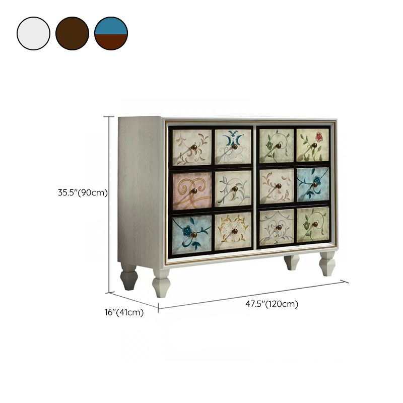 American Traditional Storage Chest Dresser Wooden Storage Chest with Drawers Clearhalo 'Bedroom Furniture' 'Dressers & Chests' 'dressers_chests' 'furn' 'furn_dressers_chests' 'Furniture' 1200x1200_cc0e733e-1739-4e83-a81e-095ac376e24b