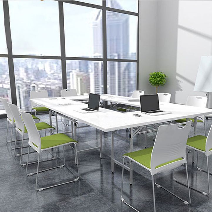 Mid-back Office Chair Plastic/Sponge Seat Armless Office Chair Clearhalo 'furn' 'furn_office_chair' 'Furniture' 'Office Chairs' 'Office Furniture' 'office_chair' 1200x1200_cc0ed815-1515-40b8-ac35-126210a7e35a