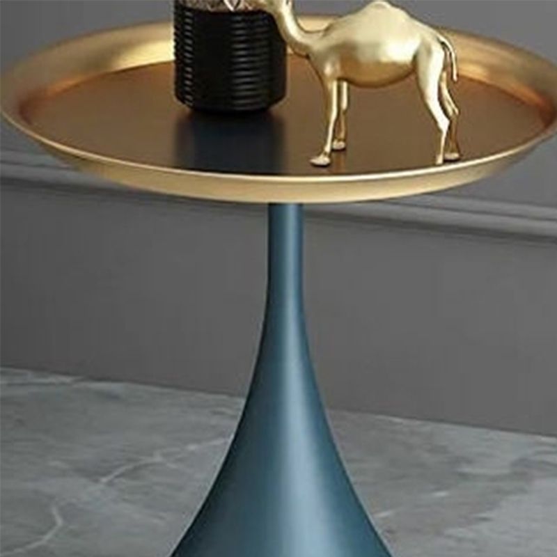 Table de base de base de base de piédestal ronde table de style moderne médiéval