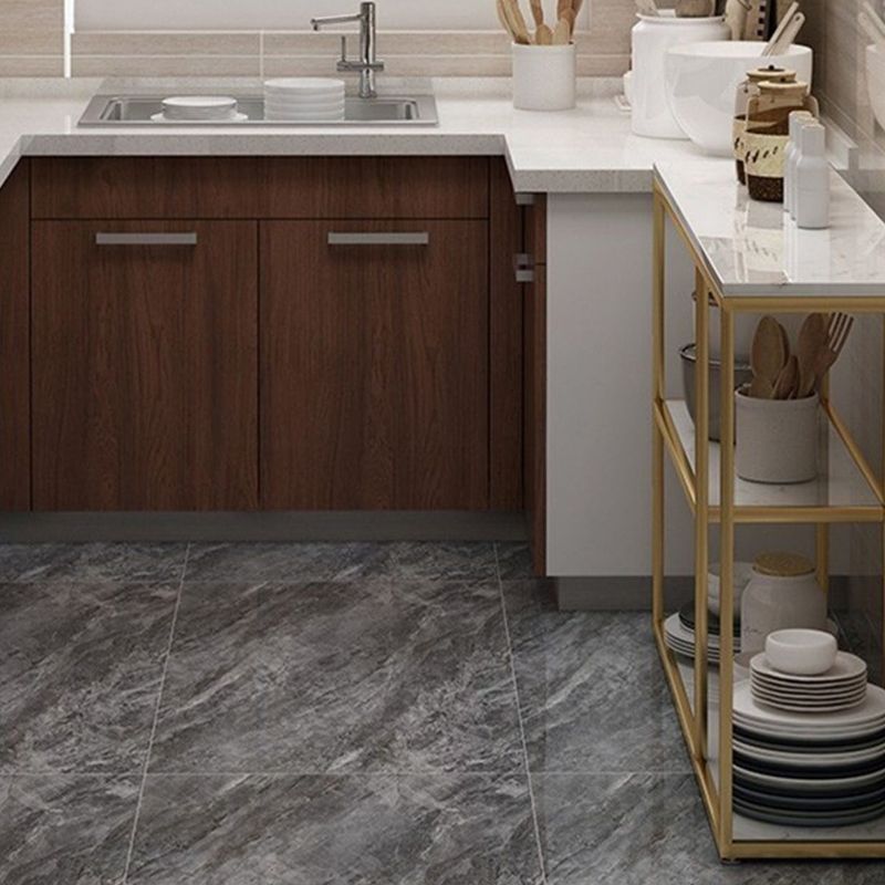 Tabla de acento de consola contemporánea Tabla de sofá de consola de acabado antiguo con estante