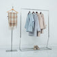 Industriële stijl kleerhanger vrijstaand roestvrijstalen kaprek