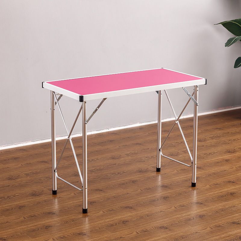 Hedendaags schrijfbureau voor kantoor 28 "H rechthoekig bureau in rood/blauw/wit