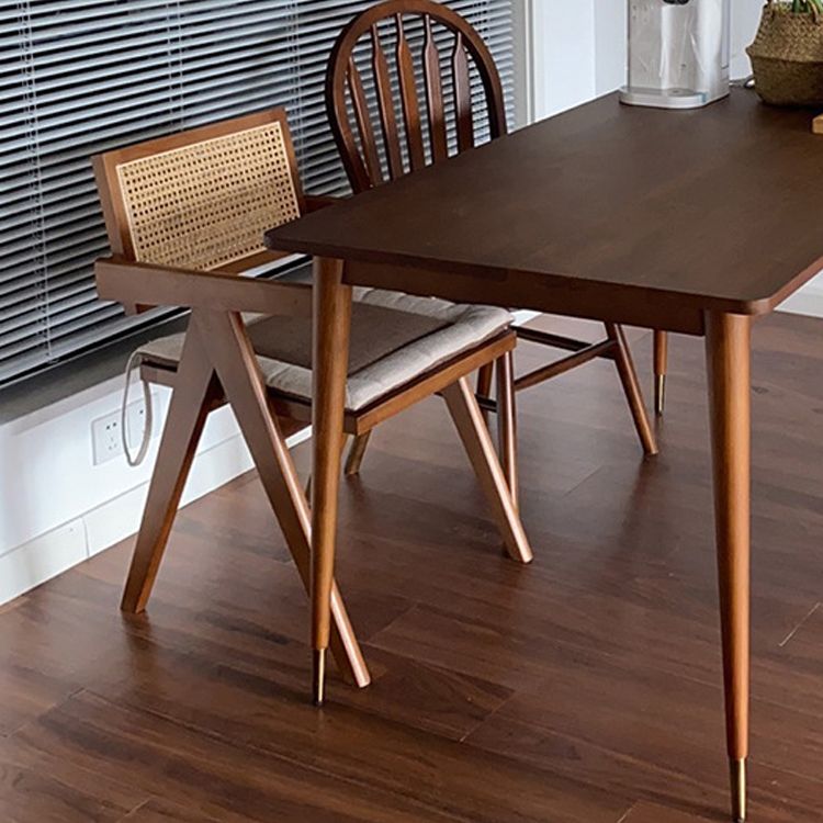 Modern Style Kitchen Dining Room Wood Chair Set Open Back Arm Chairs Set Clearhalo ' kitchen&dining_furn' 'Dining Chairs' 'Dining Tables & Seating' 'dining_chair' 'furn' 'furn_dining_chair' 'Furniture' 'furniture_dining_chair' 'Kitchen & Dining Furniture' 'kitchen' 1200x1200_cc19813f-90b4-4fa8-b9e3-4a390d0f5f88