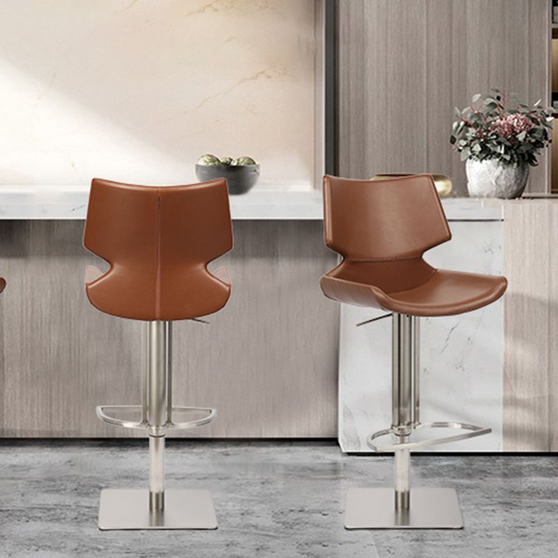 Armless Counter Chair Industrial Counter Height Stools for Restaurant Clearhalo 'Bar Furniture' 'Bar Stools' 'bar_stools' 'furn' 'furn_bar_stools' 'Furniture' 'Kitchen & Dining Furniture' 1200x1200_cc1edf90-631c-42da-b102-d51ae68ae963