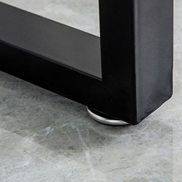 Sintered Stone Bistro Bar Desk Rectangle Bar Height Table with Trestle Base Clearhalo 'Bar Furniture' 'Bar Tables' 'bar_tables' 'furn' 'furn_bar_tables' 'Furniture' 'Kitchen & Dining Furniture' 1200x1200_cc216520-6bef-46c7-913d-f1f9410fecf2