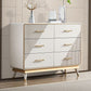 Glam -opbergkast Dressoir Stone opbergkist met 3/5/6 laden