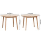 Round Pine Solid Wood Table Modern Dining Table with 4 Legs for Restaurant Clearhalo ' dining_table' 'Dining Tables & Seating' 'Dining Tables' 'furn' 'furn_dining_table' 'Furniture' 'furniture_dining_table' 'Kitchen & Dining Furniture' 'kitchen&dining_furn' 'kitchen' 'kitchen_dining_table' 1200x1200_cc24c817-4687-4b05-9a21-cc6207abc64b