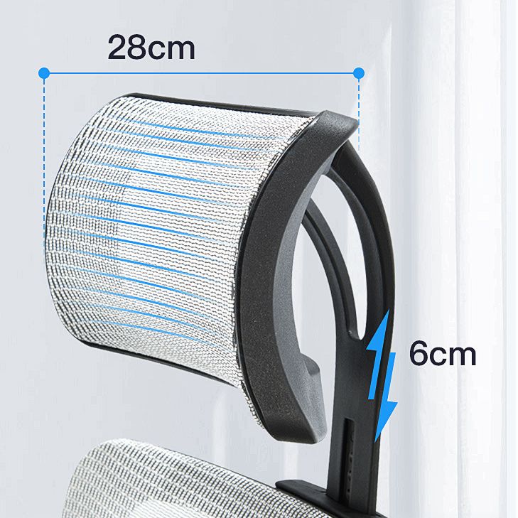Silla de oficina contemporánea Silla de malla para computadora Silla de trabajo ergonómica con ruedas