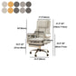 Executive Ergonomic Computer Chair Chrome Metal Base Contemporary Office Chair Clearhalo 'furn' 'furn_office_chair' 'Furniture' 'Office Chairs' 'Office Furniture' 'office_chair' 1200x1200_cc2505df-d473-4bf2-8800-2e04219ed20e
