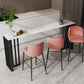 Industrial Style Bar Table Stone 42-inch Height Pub Table for Living Room Clearhalo 'Bar Furniture' 'Bar Tables' 'bar_tables' 'furn' 'furn_bar_tables' 'Furniture' 'furniture_bar_tables' 'Kitchen & Dining Furniture' 1200x1200_cc25807a-b938-4bba-809a-ed6f6eb30e44