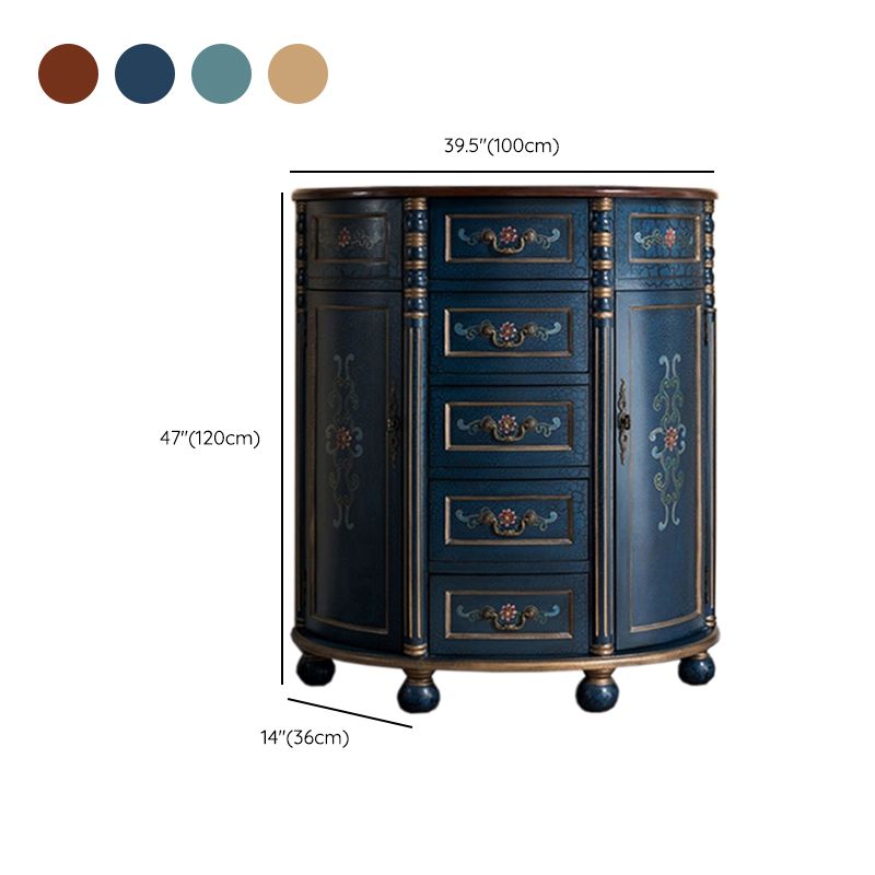 Industrial Distressed Wood Storage Cabinet 2 Doors Rectangle Accent Cabinet Clearhalo 'Cabinets & Chests' 'cabinets_chests' 'furn' 'furn_cabinets_chests' 'Furniture' 'Living Room Furniture' 1200x1200_cc259801-f209-48f0-97cb-6a0b47486ed9