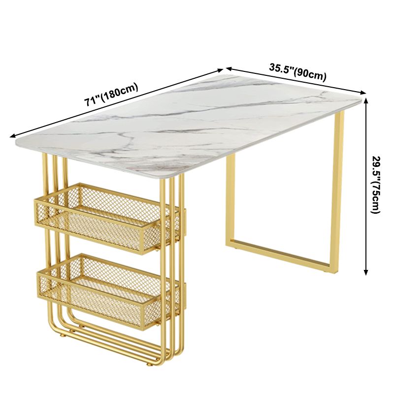 Metal Modern Rectangle Indoor Table Sintered Stone Table for Kitchen and Dining Room Clearhalo ' dining_table' 'Dining Tables & Seating' 'Dining Tables' 'furn' 'furn_dining_table' 'Furniture' 'furniture_dining_table' 'Kitchen & Dining Furniture' 'kitchen&dining_furn' 'kitchen' 'kitchen_dining_table' 1200x1200_cc265843-4a68-4950-a095-6814a67a0a24