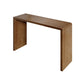 Mesa de bar de estilo moderno, mesa de bar rectangular de madera maciza para sala de estar