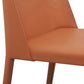 Saddle Leather Designer Style Side Chair Matte Finish Parsons Dining Chair (Set of 2) Clearhalo ' kitchen&dining_furn' 'Dining Chairs' 'Dining Tables & Seating' 'dining_chair' 'furn' 'furn_dining_chair' 'Furniture' 'furniture_dining_chair' 'Kitchen & Dining Furniture' 'kitchen' 1200x1200_cc29ce48-71d9-456e-9b24-debf0685dabb