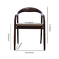 Minimalist Kitchen Opening Back Dining Arm Chair Solid Wood Dining Arm Chair Clearhalo ' kitchen&dining_furn' 'Dining Chairs' 'Dining Tables & Seating' 'dining_chair' 'furn' 'furn_dining_chair' 'Furniture' 'furniture_dining_chair' 'Kitchen & Dining Furniture' 'kitchen' 1200x1200_cc2a131c-23bf-4d8d-92ca-7cbd4e746416