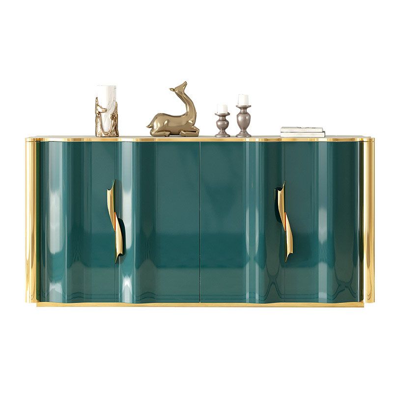 Glam Sideboard Engineered Holzaufbewahrungsbuffet mit Türen zum Esszimmer