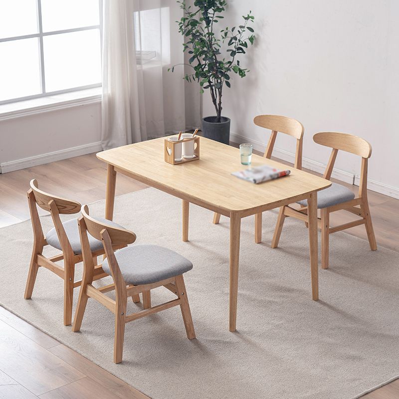 Contemporary Kitchen Open Back Chairs Dining Armless Side Chair with Wooden Legs Clearhalo ' kitchen&dining_furn' 'Dining Chairs' 'Dining Tables & Seating' 'dining_chair' 'furn' 'furn_dining_chair' 'Furniture' 'furniture_dining_chair' 'Kitchen & Dining Furniture' 'kitchen' 1200x1200_cc2aa9a8-b0f5-4a98-955f-53029c0344eb