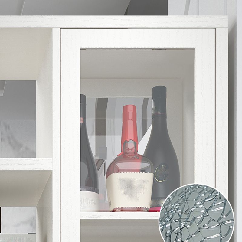 Modern 78.74" H Cabinet with Door Wooden Accent Cabinet with Drawer Clearhalo 'Cabinets & Chests' 'cabinets_chests' 'furn' 'furn_cabinets_chests' 'Furniture' 'Living Room Furniture' 1200x1200_cc2ae22e-6a6f-4ef2-98ff-38d869965605